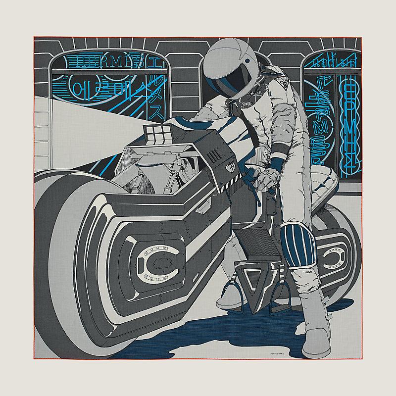 Mysterious Rider scarf 140 | Hermès Australia